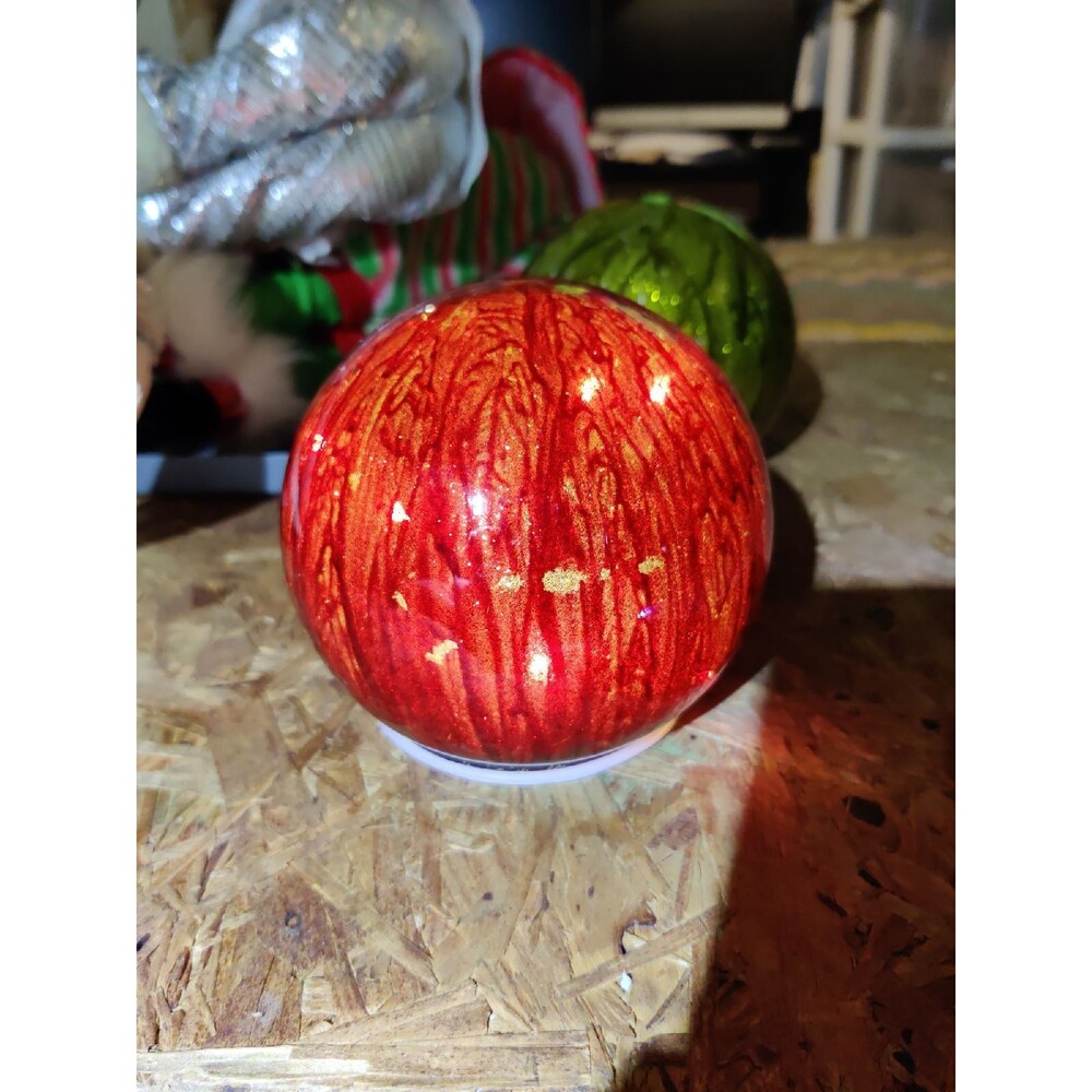 Light Up Sphere Ball Glass